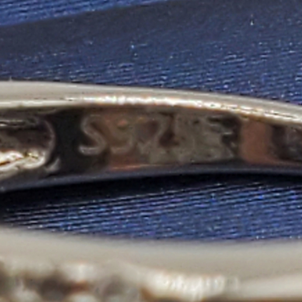 15CTW+ High Carbon Crushed Ice Radiant Lab Sapphire High Quality Czs S925 Ring - Picture 11 of 17